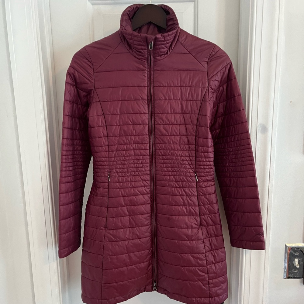Women’s Patagonia Kai Lee Parka‎ Burgundy Sz XS 18x33